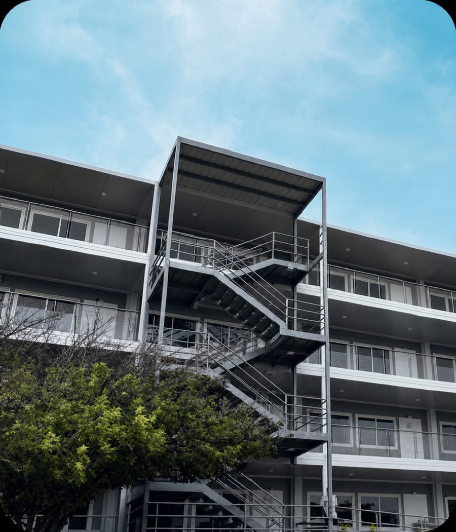 Edificio modular de gran formato para centros de eventos